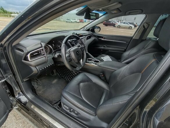 2019 Toyota Camry VIII (XV70), чёрный, 3200000 рублей - вид 5