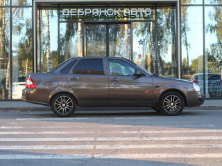 2014 Lada (ВАЗ) Priora I Рестайлинг, коричневый, 585000 рублей, вид 3