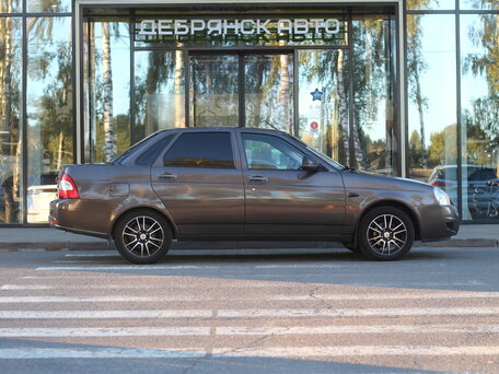 2014 Lada (ВАЗ) Priora I Рестайлинг, коричневый, 585000 рублей, вид 3