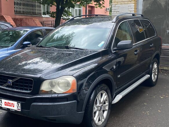 2004 Volvo XC90 I, чёрный