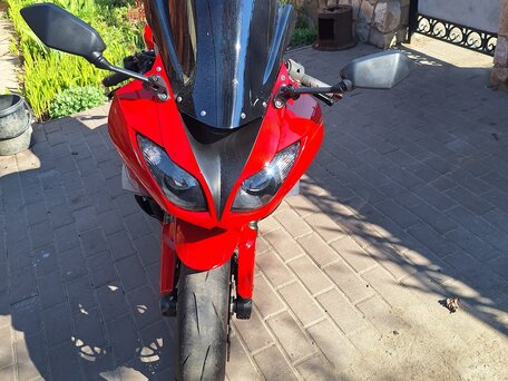 2012 Kawasaki ZX-6R Ninja, красный, 630000 рублей, вид 2