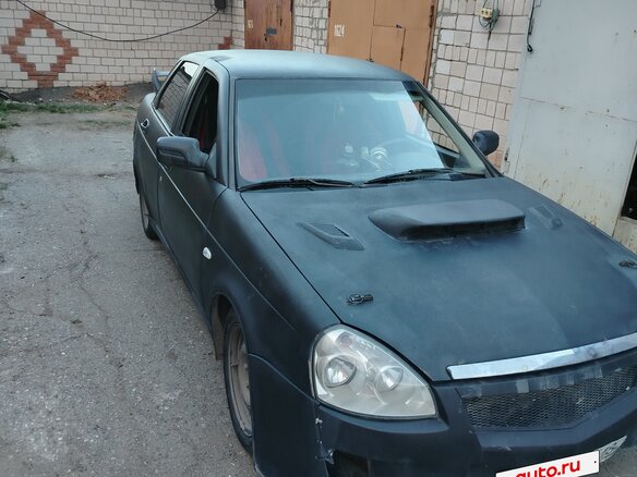 2008 Lada (ВАЗ) Priora I, серый, 100000 рублей - вид 3