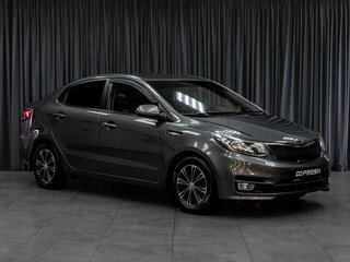 2017 Kia Rio III Рестайлинг, серый, 1189000 рублей, вид 1