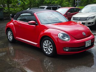 2014 Volkswagen Beetle II (A5), красный, 1500000 рублей, вид 2