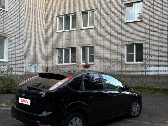 2008 Ford Focus II Рестайлинг, чёрный - вид 6