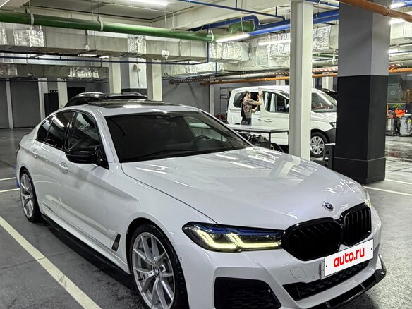 2020 BMW 5 серии 530i xDrive VII (G30/G31/G38) Рестайлинг, белый