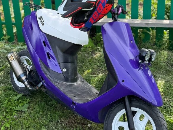 1998 Honda Dio, фиолетовый, 45000 рублей