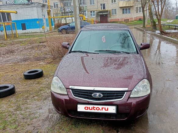 2011 Lada (ВАЗ) Priora I, красный - вид 1