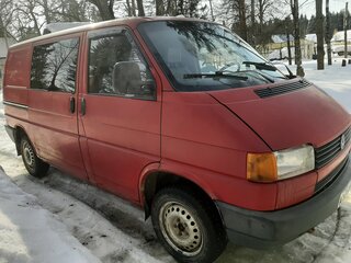 1990 Volkswagen Transporter T4, красный, 370000 рублей, вид 2