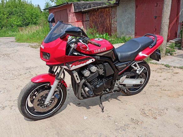 2000 Yamaha FZS600 Fazer, красный, 249999 рублей - вид 1