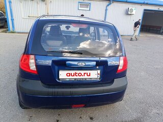 2008 Hyundai Getz I Рестайлинг, синий, 440000 рублей, вид 4