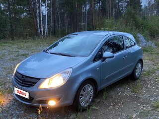 2007 Opel Corsa D, голубой, 350000 рублей, вид 1