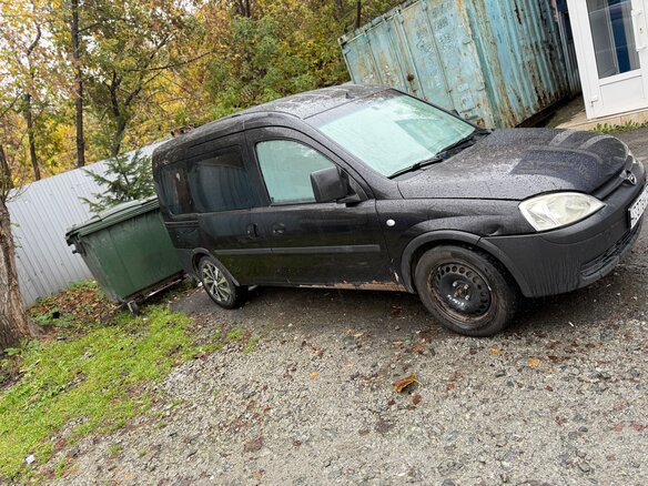 2008 Opel Combo C Рестайлинг, чёрный, 280000 рублей - вид 2