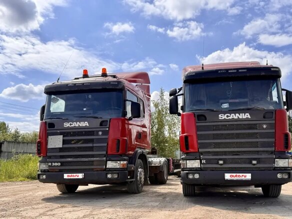 2007 Scania 4-Series, красный, 1200000 рублей