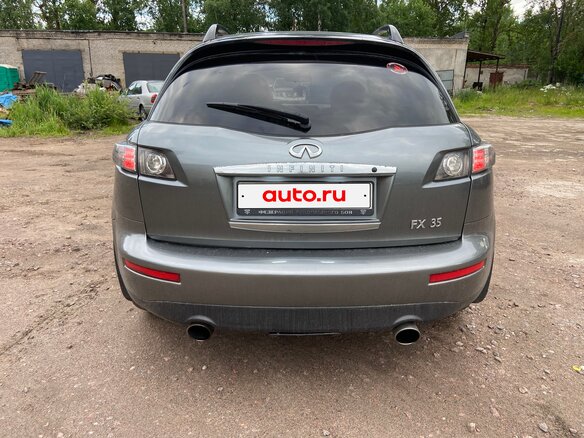 2007 Infiniti FX35 I (S50) Рестайлинг, серый, 765000 рублей - вид 5