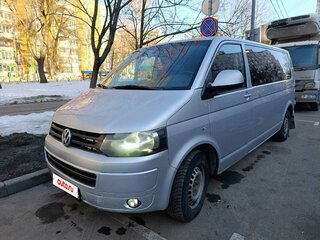 2010 Volkswagen Caravelle T5 Рестайлинг, серебристый, 1300000 рублей, вид 1