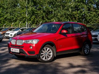 2014 BMW X3 28i xDrive II (F25) Рестайлинг, красный, 1649000 рублей, вид 1