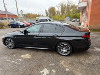 2018 BMW 5 серии 530d xDrive VII (G30/G31/G38), чёрный, 3450000 рублей, вид 5