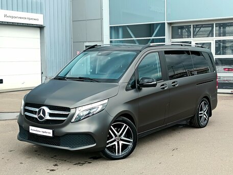 2020 Mercedes-Benz V-Класс Long 300 d длинный III (W447) Рестайлинг, красный, 5100000 рублей, вид 1