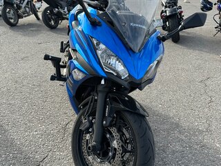 2018 Kawasaki Ninja 650, синий, 750000 рублей, вид 3