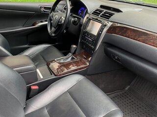 2016 Toyota Camry US Market VII (XV50) Рестайлинг, чёрный, 1790000 рублей, вид 4
