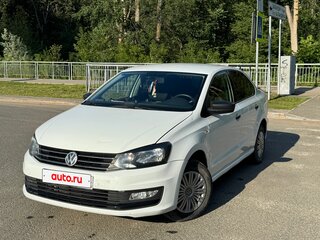 2019 Volkswagen Polo V Рестайлинг, белый, 1100000 рублей, вид 1