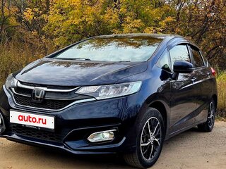 2017 Honda Fit III Рестайлинг, синий, 1230000 рублей, вид 3