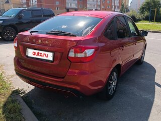 2020 Lada (ВАЗ) Granta I Рестайлинг, красный, 790000 рублей, вид 5