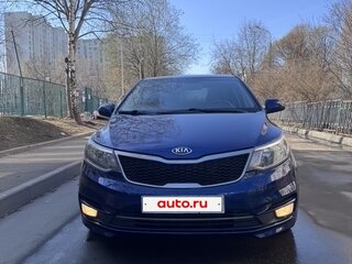 2015 Kia Rio III Рестайлинг, синий, 800000 рублей, вид 1