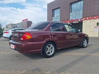 2006 Kia Spectra I Рестайлинг 2, красный, 220000 рублей, вид 5