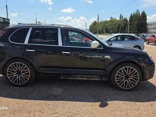 2004 Porsche Cayenne Turbo I (955), чёрный, 650000 рублей, вид 2