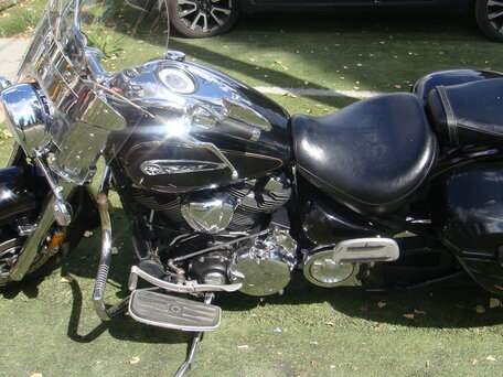2009 Yamaha XV 1700 Road Star, чёрный, 750000 рублей, вид 2