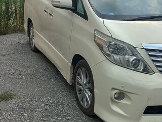 2010 Toyota Alphard II, белый, 850000 рублей, вид 2