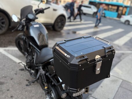 2022 Honda CMX 1100 Rebel, чёрный, 899000 рублей, вид 5