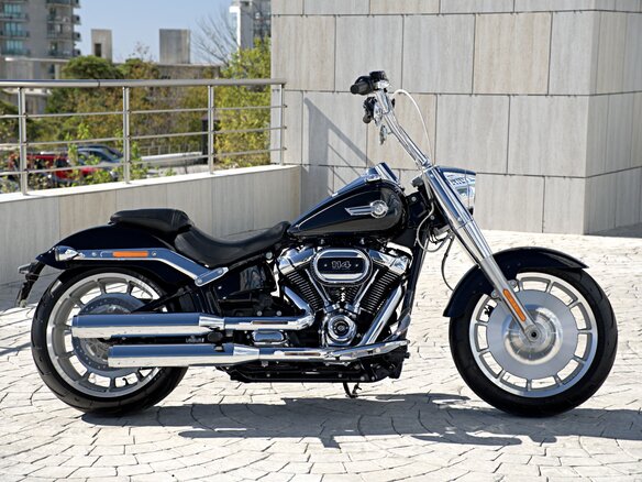 2024 Harley-Davidson Fat Boy, чёрный, 2350000 рублей - вид 2