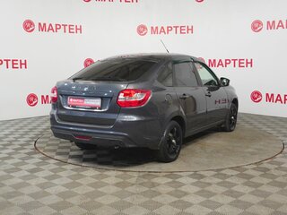 2020 Lada (ВАЗ) Granta I Рестайлинг, серый, 579000 рублей, вид 5