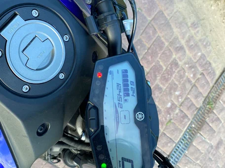2021 Yamaha MT-07 (FZ-07), синий, 780000 рублей, вид 4
