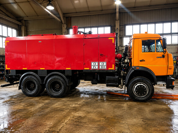 2007 КамАЗ 65115, красный, 4700000 рублей - вид 4