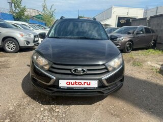 2019 Lada (ВАЗ) Granta I Рестайлинг, чёрный, 590000 рублей, вид 2