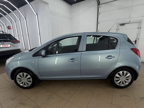 2008 Opel Corsa D, голубой, 419000 рублей - вид 7
