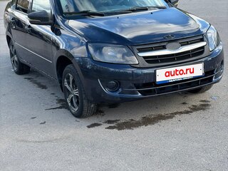 2013 Lada (ВАЗ) Granta I, синий, 195000 рублей, вид 1