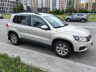 2012 Volkswagen Tiguan I Рестайлинг, серебристый, 1050000 рублей, вид 4