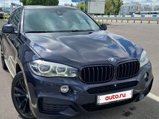 2016 BMW X6 40d II (F16), чёрный, 3800000 рублей, вид 5