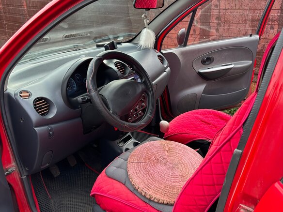 2010 Daewoo Matiz Best I Рестайлинг, красный, 220000 рублей - вид 10