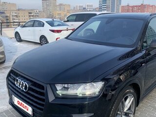 2018 Audi Q7 II (4M), чёрный, 4500000 рублей, вид 3