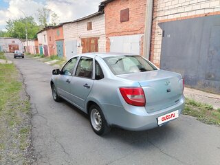 2014 Lada (ВАЗ) Granta I, голубой, 360000 рублей, вид 3
