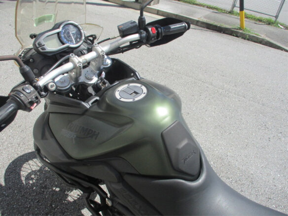 2014 Triumph Tiger 800, зелёный - вид 3