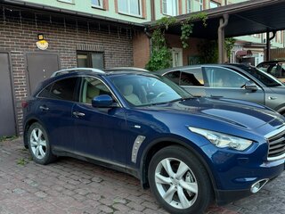 2012 Infiniti FX37 II (S51) Рестайлинг, синий, 2300000 рублей, вид 4