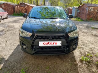 2012 Mitsubishi ASX I Рестайлинг, чёрный, 930000 рублей, вид 2