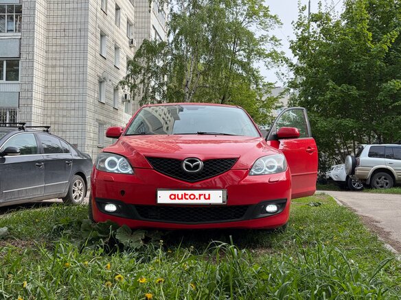2007 Mazda 3 I (BK) Рестайлинг, красный - вид 5